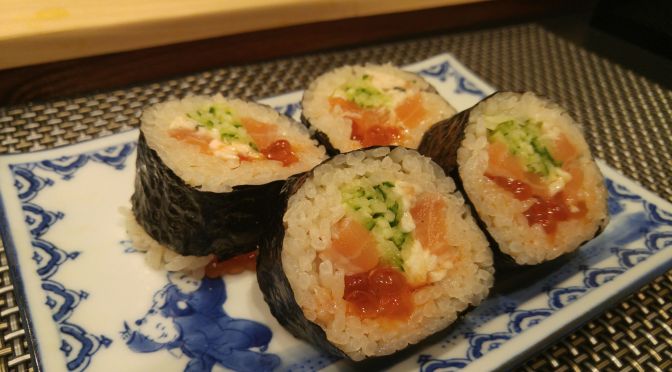 Dinner at Sushi Shokunin Birukawa in Shizuoka City!