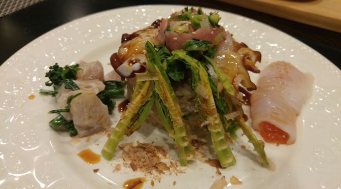 “AKITA” Sushi Millefeuille by Kenta Birukawa at Sushi Shokunin Birukawa in Shizuoka City!